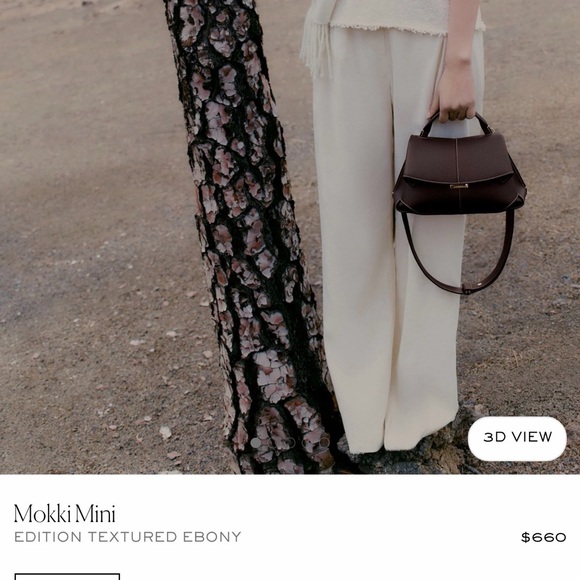 [SOLD OUT] Polène Mokki Mini Bag – Textured Ebony 🤎 - Picture 10 of 10